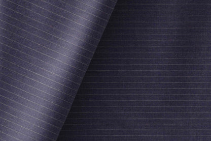 Super 130’s Wool Rich Milled Suiting with Micro Lining Structure for Modern Menswear