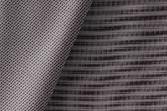 Charcoal Grey Micro Dot Superfine Giza Cotton by Tessitura Monti