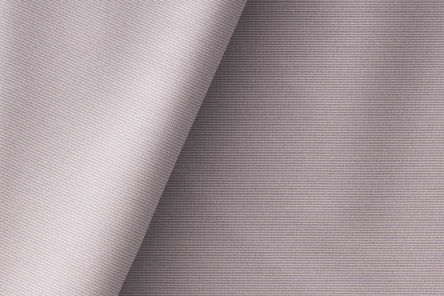 Mauve Grey Lining Micro Structure Superfine Giza Cotton by Tessitura Monti