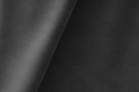 Modern Men's Super 90’s Extrafine Merino Wool Blend Micro Check Poly Wool Suiting – Crafted by Adlantino England Dolce