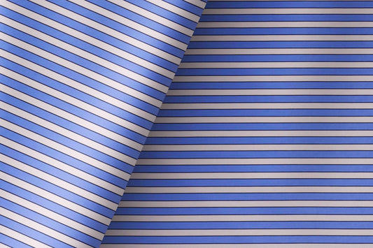 Super Ply 120’s Lining Stripe Shirting – Tessitura Monti India, Superfine Giza Cotton