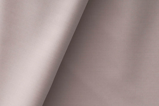Super 130’s Extrafine Merino Wool Poly-Wool Suiting by Adlantino – Silver Grey Fabric for Modern Bespoke Menswear.