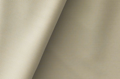 Sand Beige Micro Dot Superfine Giza Cotton by Tessitura Monti