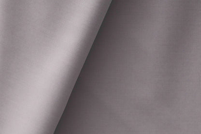 Super 130’s Extrafine Merino Wool Poly-Wool Suiting by Adlantino – Light Grey Sophistication for Modern Men’s Tailored Wear.