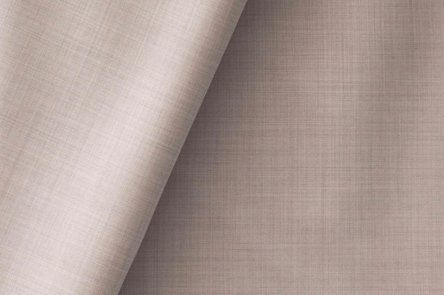 Elegant Beige Super 130’s Australian Merino Wool Rich Poly Wool Suiting Fabric