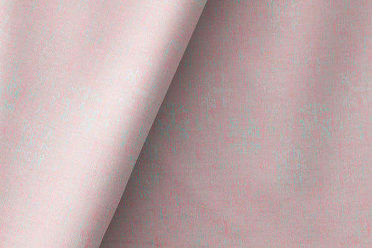 100% European Linen Superior Jacquard “Juan” by Linen Monde – Blush Mint Jacquard Micro-Pattern