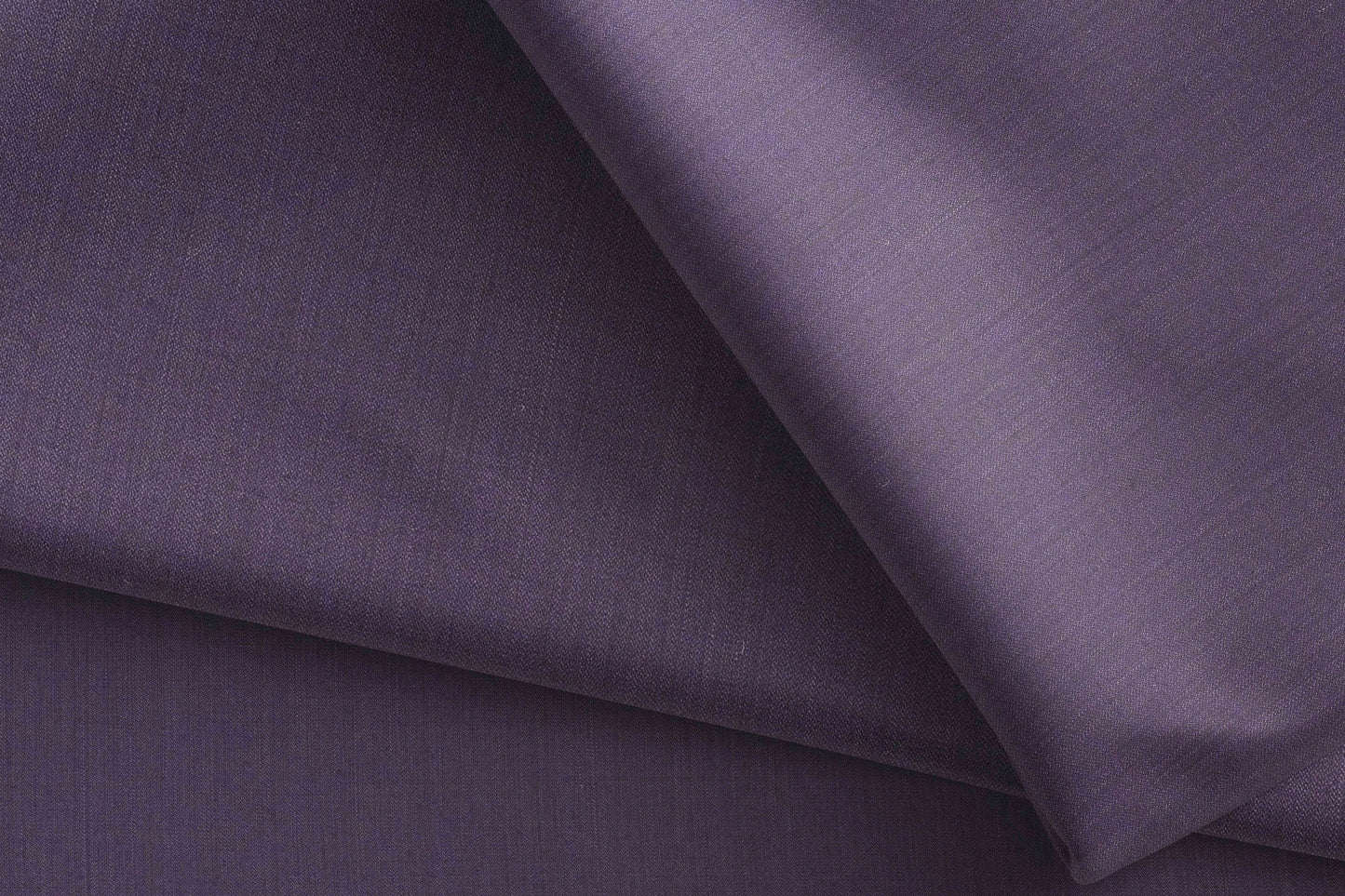 Super 140’s Ultrafine Wool Rich Plain Micro-Structure Suiting – Regal Aubergine Purple Poly-Wool Fabric for Jodhpuri, Koti, Jackets, Suits & Pants