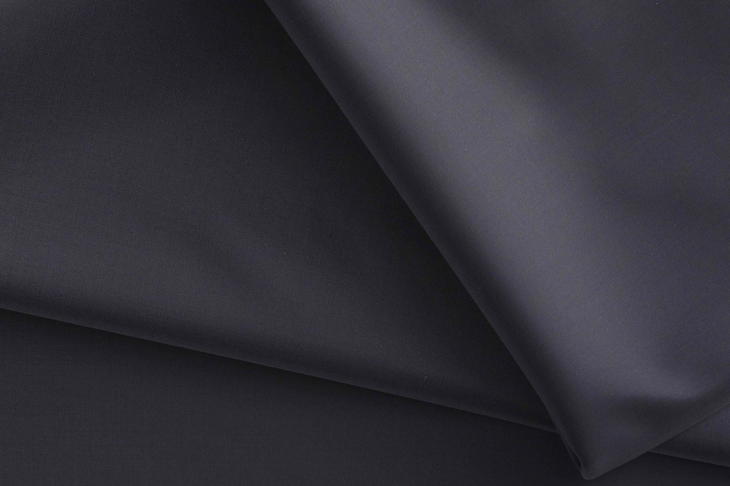 Midnight Indigo Super 140’s Ultrafine Wool Rich Suiting Fabric