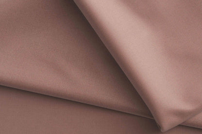 Warm Cocoa Mold Stretch High Density Giza Cotton Lycra Lining Fabric for Modern Menswear