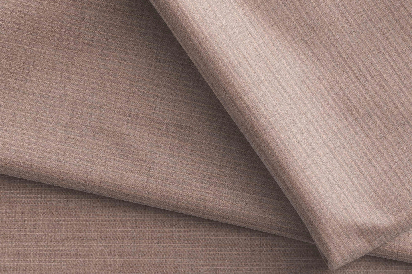 "CRIST Super 90’s Wool Blended Taupe Lining Suiting – All-Season Wear"