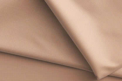 Peach Micro Dot Superfine Giza Cotton by Tessitura Monti