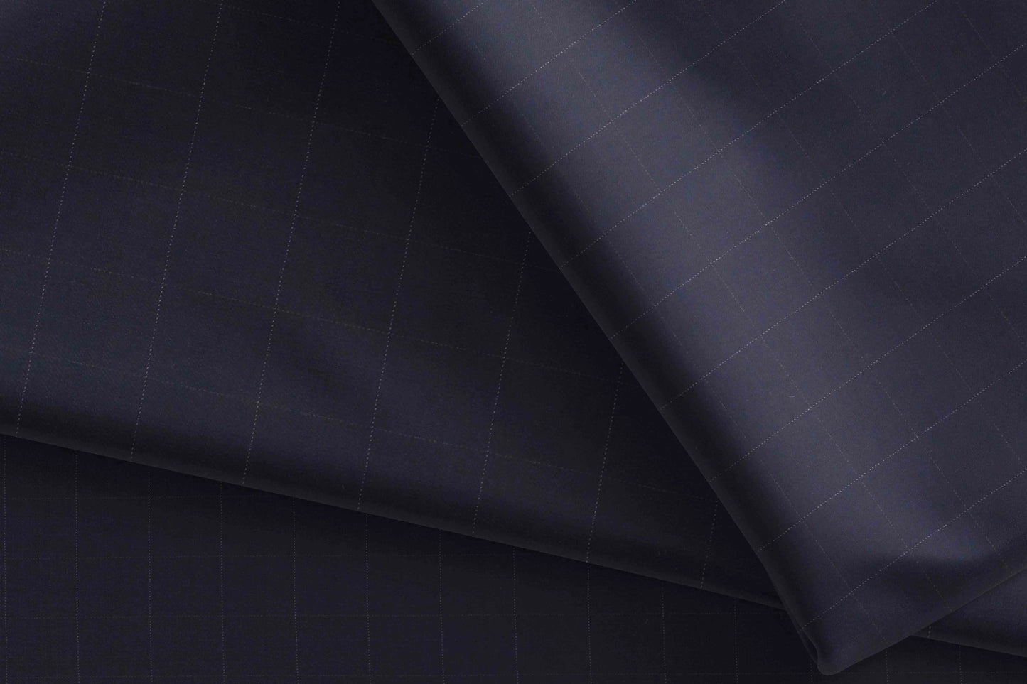 Creemar Luxurious Poly Wool Fabric – 70% Pure 120s Merino Wool & 30% Fine Polyester with Elegant Checks Design for Modern Menswear