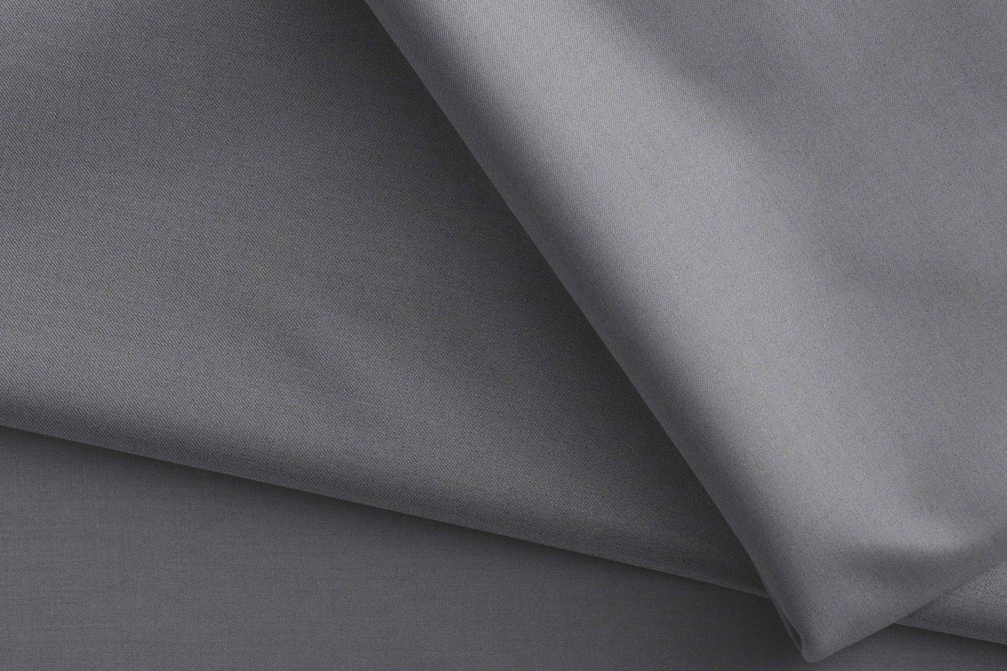 Medium Grey Super 90’s Poly Wool Suiting Fabric by Adlantino for Jodhpuri Suits, Jackets and Trousers.