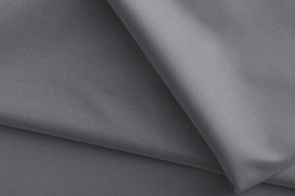 Medium Grey Super 90’s Poly Wool Suiting Fabric by Adlantino for Jodhpuri Suits, Jackets and Trousers.