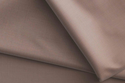 Warm Sand Super 130’s Australian Merino Wool Poly Wool Suiting Fabric