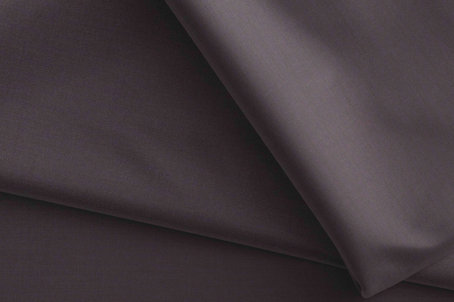 Adlantino Super 90’s Extrafine Merino Poly Wool Charcoal Grey Plain Micro Suiting Fabric for Jodhpuris, Jackets, Suits & Trousers