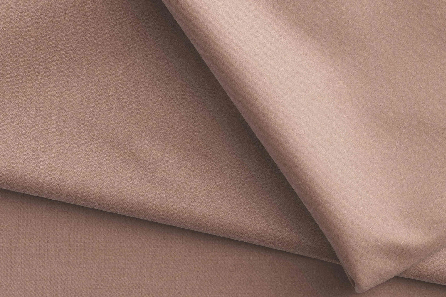 Classic Earth Brown Super 130’s Australian Merino Wool Poly Wool Suiting Fabric