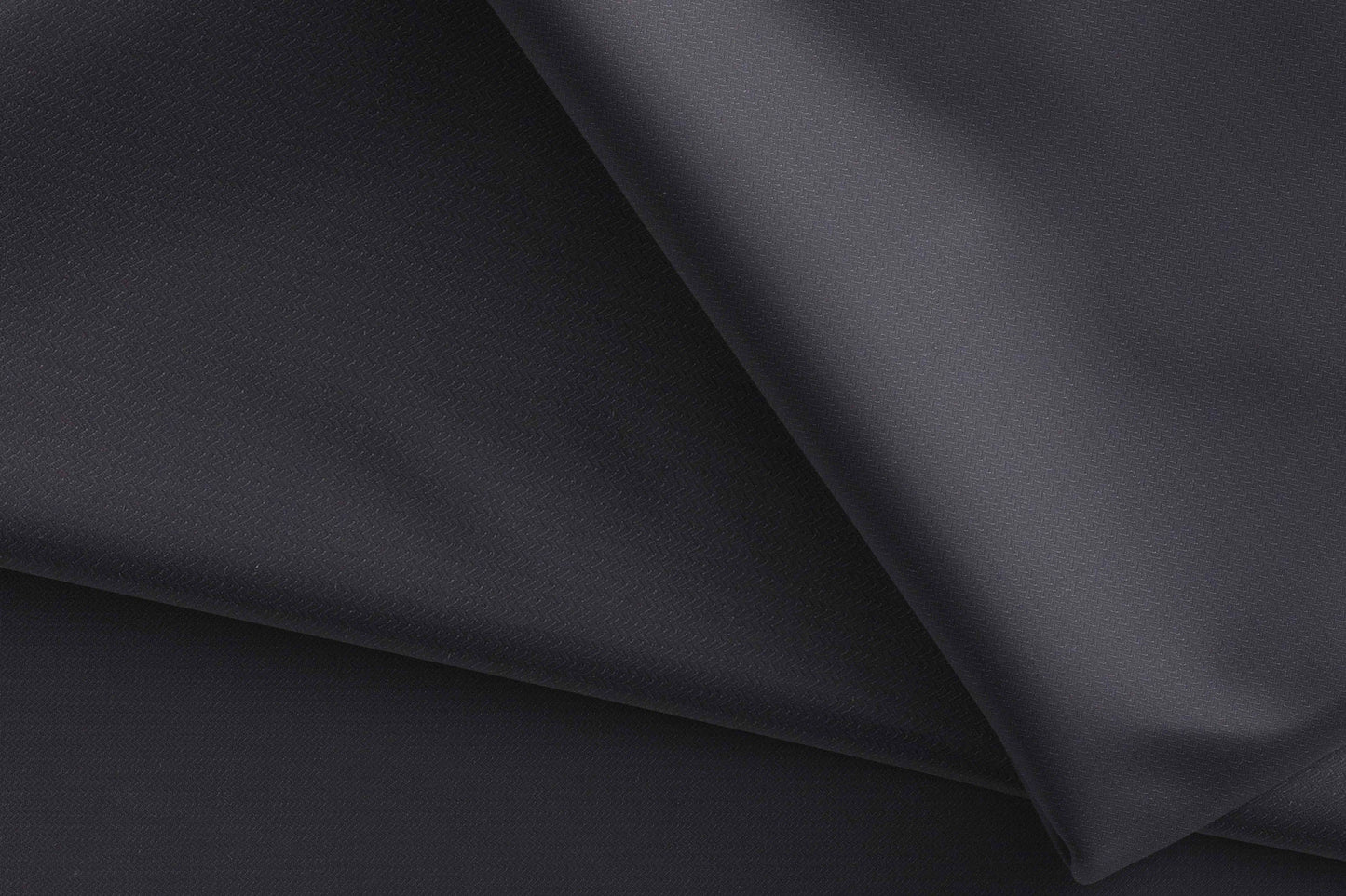 "Ambient Super 110’s Extrafine Merino Wool Black Plain Suiting by Adlantino"