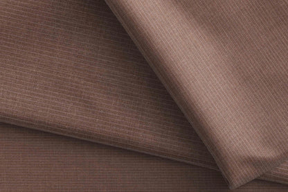 "CRIST Super 90’s Wool Blended Brown Lining Suiting – All-Season Wear"