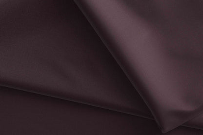 Celebs Poly-Wool Blend: 55% Extrafine Polyester, 45% Merino Wool in Rich Brown Micro Plain Weave for Modern Menswear