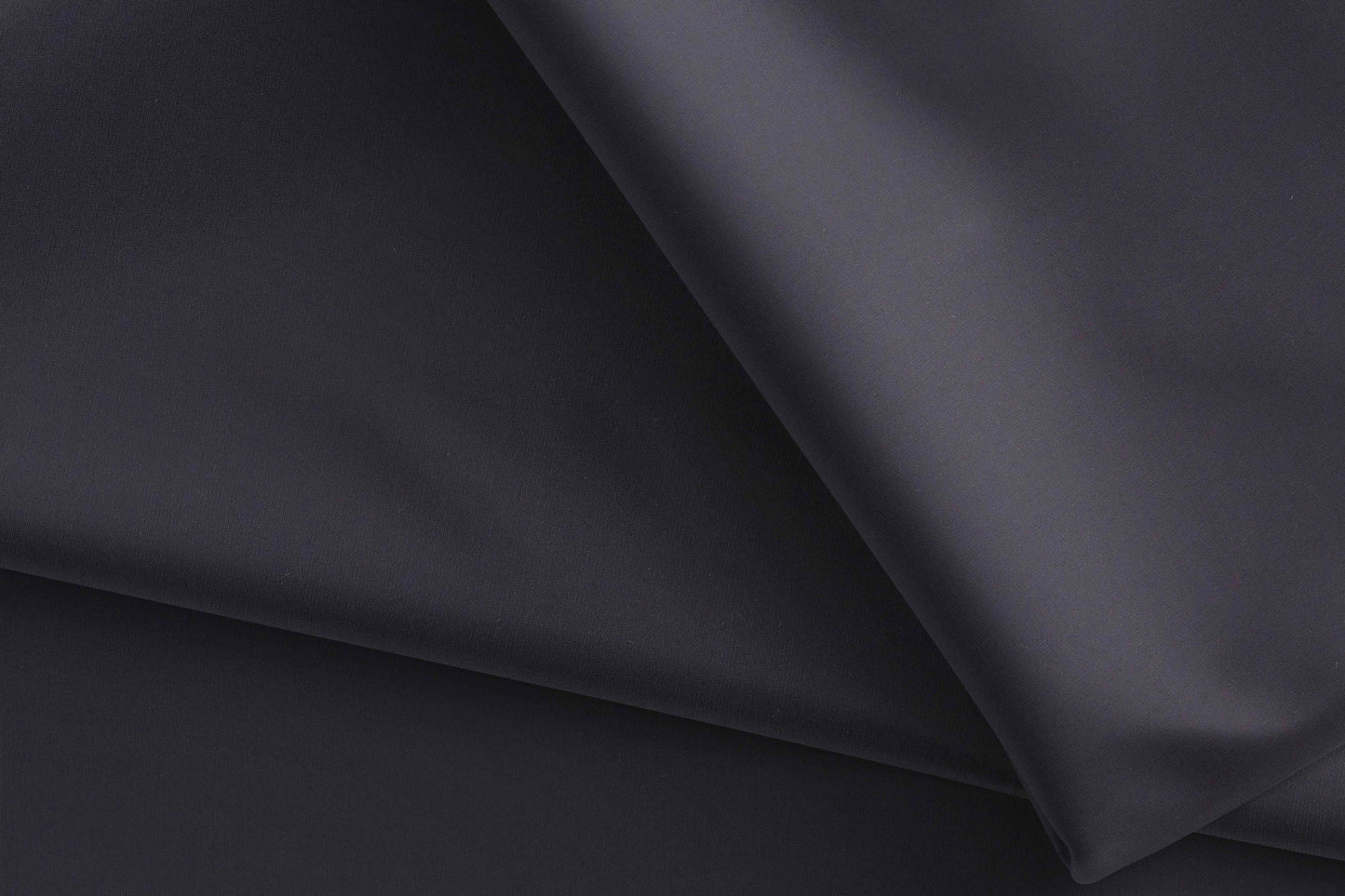 Navy Blue Mold Stretch High Density Giza Cotton Lycra Lining Fabric for Modern Menswear
