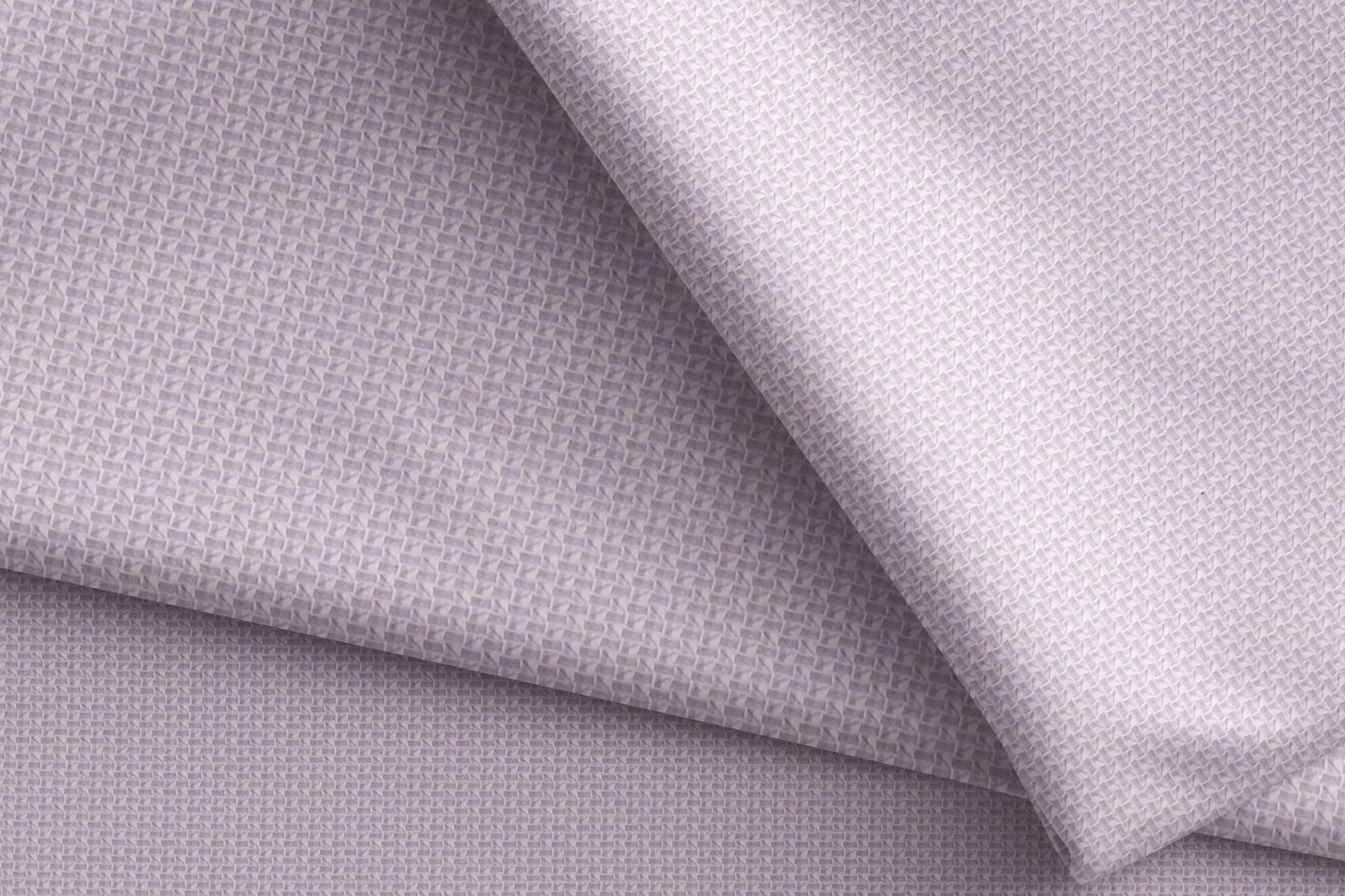 Ross Adlin Collection by Raymond – Giza Rich Cotton Textured Shirting Fabric in Soft Lilac