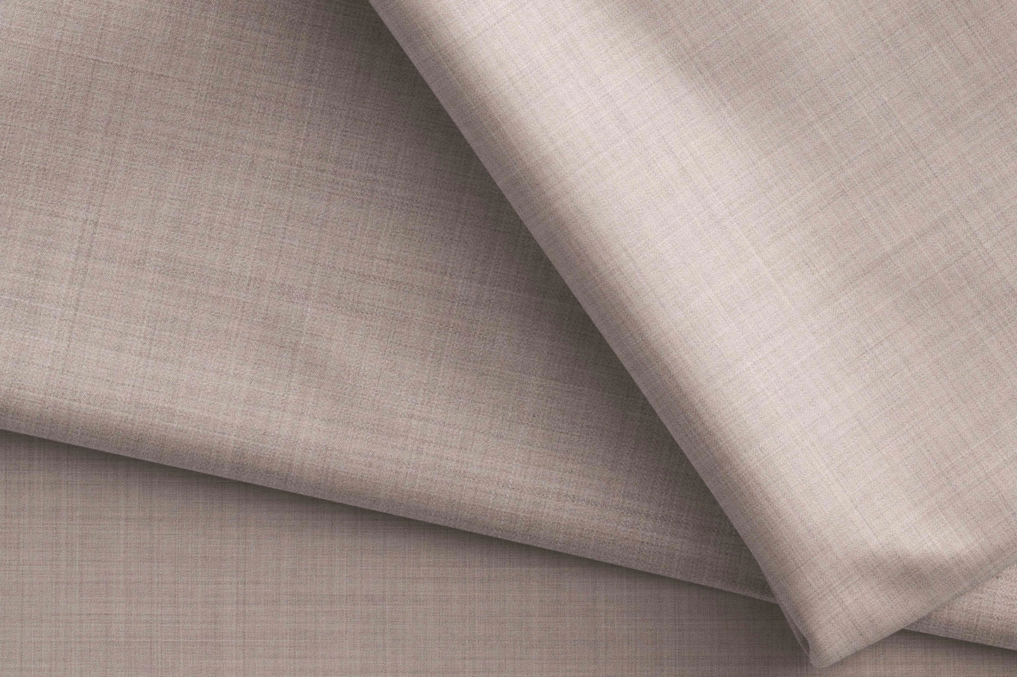 Elegant Beige Super 130’s Australian Merino Wool Rich Poly Wool Suiting Fabric