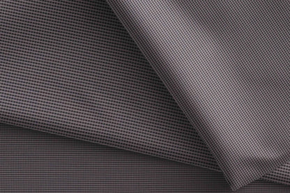 Charcoal Grey Micro Dot Superfine Giza Cotton by Tessitura Monti