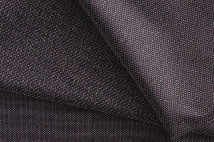 Adlantino Multicolour Micro-Check Poly Wool Suiting Fabric for Jodhpuris, Koti, Jackets, Suits & Pants.