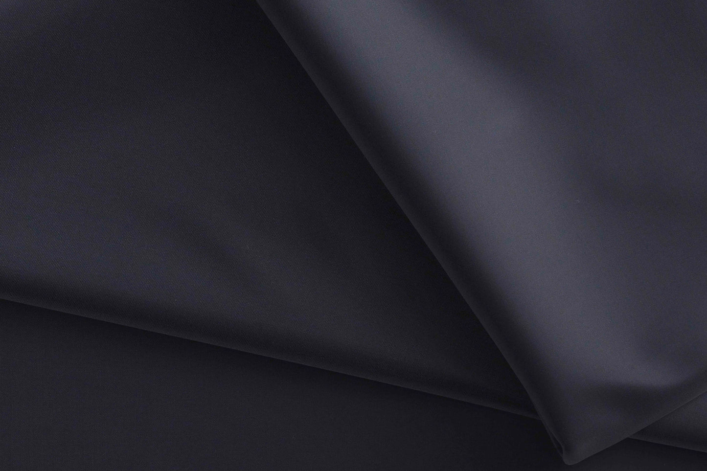 Adlantino Super 90’s Extrafine Merino Poly Wool Midnight Navy Plain Micro Suiting Fabric for Jodhpuris, Jackets, Suits & Trousers