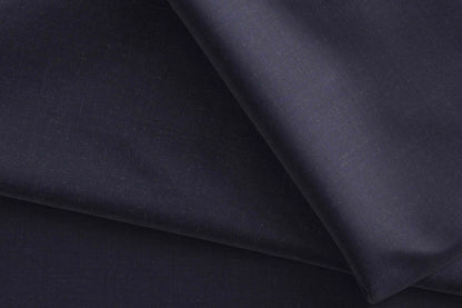 Premium Super 130's Wool Rich Milled Suiting – Plain Micro Structure for Modern Menswear