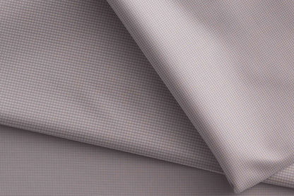 Grey Lilac Micro Dot Superfine Giza Cotton by Tessitura Monti