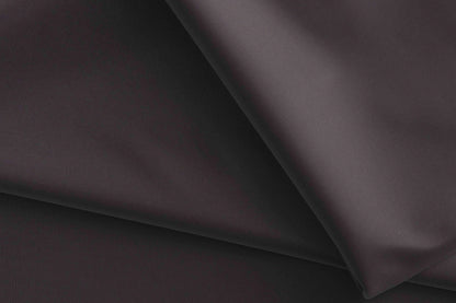 Charcoal Black Mold Stretch High Density Giza Cotton Lycra Lining Fabric for Modern Menswear