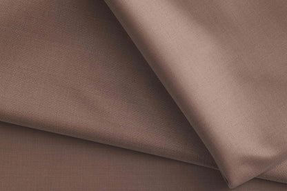 Super 110’s Extrafine Merino Wool Poly-Wool Suiting by Adlantino – Rosewood Brown Contemporary Tailoring Fabric for Men.