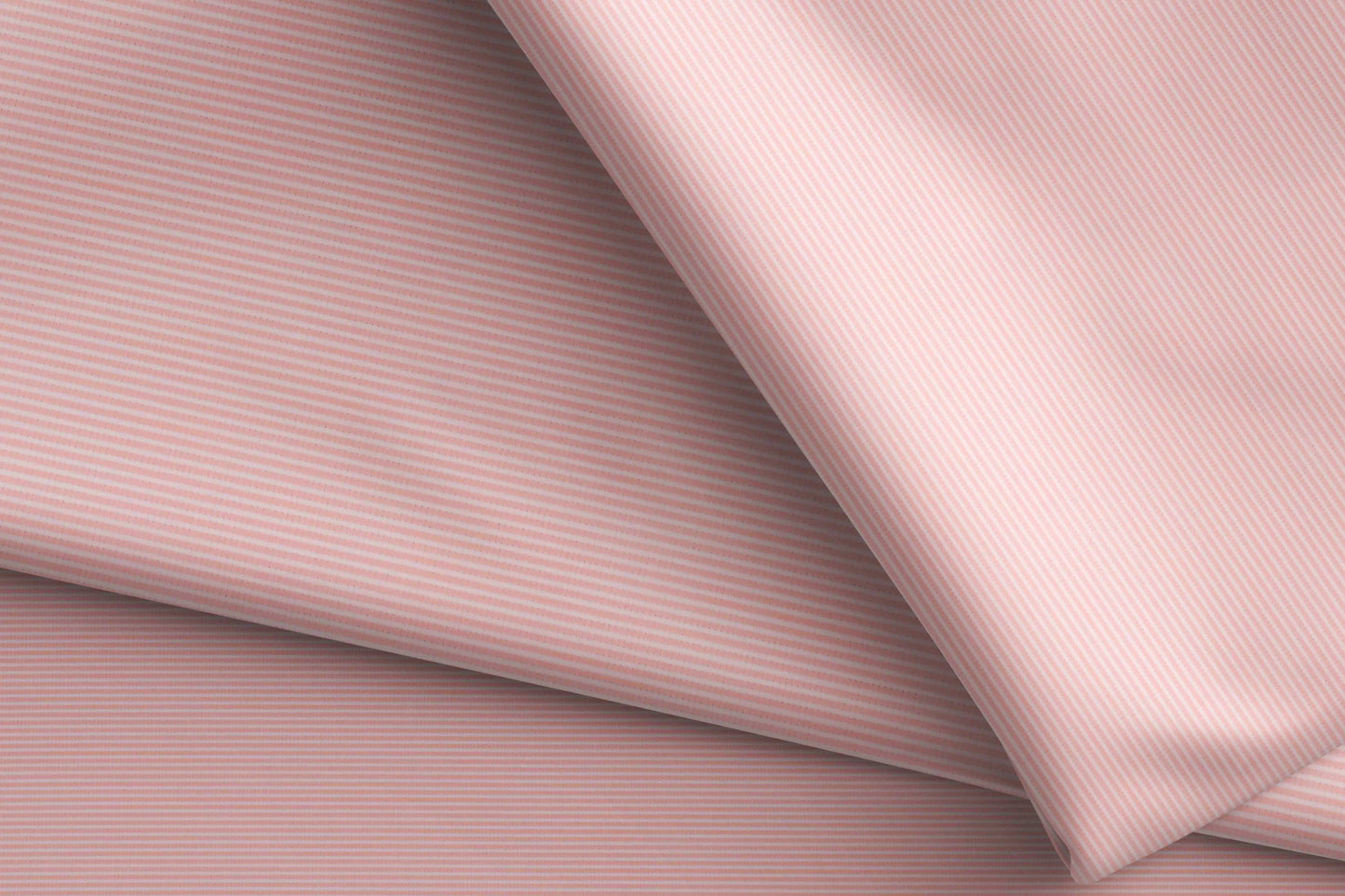 Blush Pink Lining Micro Structure Superfine Giza Cotton by Tessitura Monti