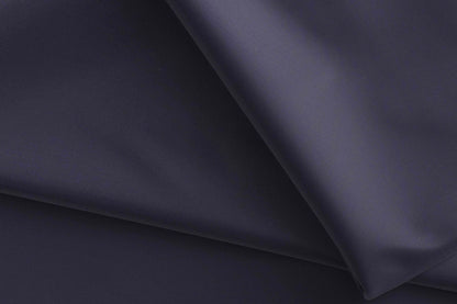 Midnight Navy Super 110’s Extrafine Merino Plain Micro Suiting Poly Wool Fabric for Modern Menswear