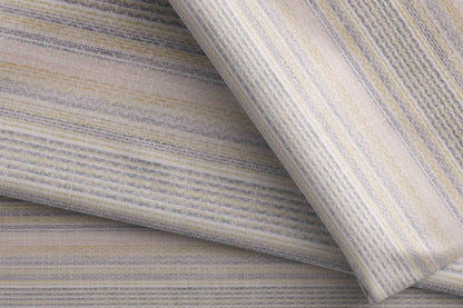 Pastel Micro-Stripe Wool–Linen