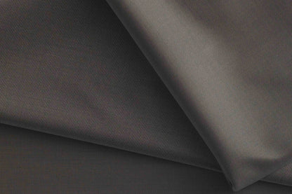 Super 130’s Extrafine Merino Wool Poly-Wool Suiting by Adlantino – Graphite Grey Fine Tailoring Fabric for Modern Men.