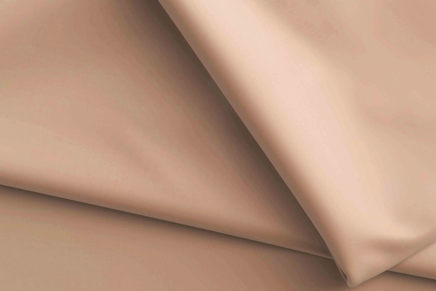 Taupe Mold Stretch High Density Giza Cotton Lycra Lining Fabric for Modern Menswear