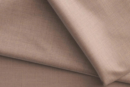 Cartini Super 100s Merino Wool Blended Poly Wool Fabric for Year-Round Wear – Beige Edition