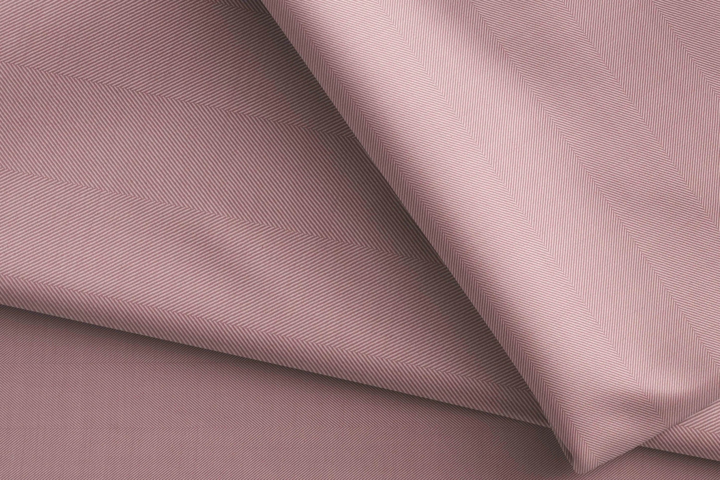 Blush Herringbone Poly Wool Super 90’s Extrafine Merino Wool Blended Suiting
