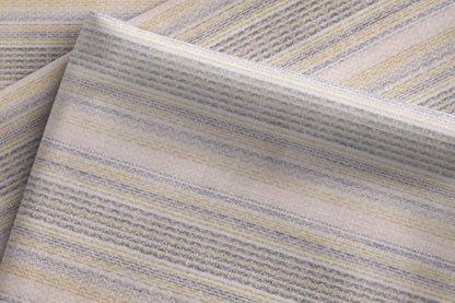 Pastel Micro-Stripe Wool–Linen