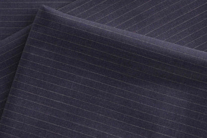 Super 130’s Wool Rich Milled Suiting with Micro Lining Structure for Modern Menswear