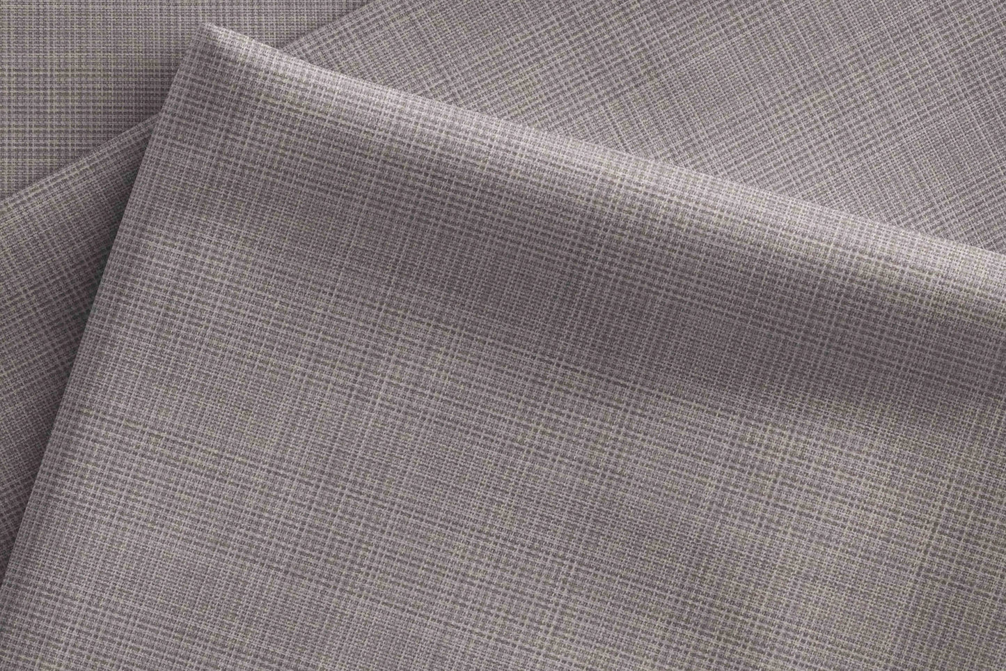 Super 90’s Extrafine Merino Wool Blended Suiting by Adlantino England — Silver Grey Lining Micro Structure Poly Wool for Modern Men’s Jodhpuris, Koti, Jackets, Suits & Pants