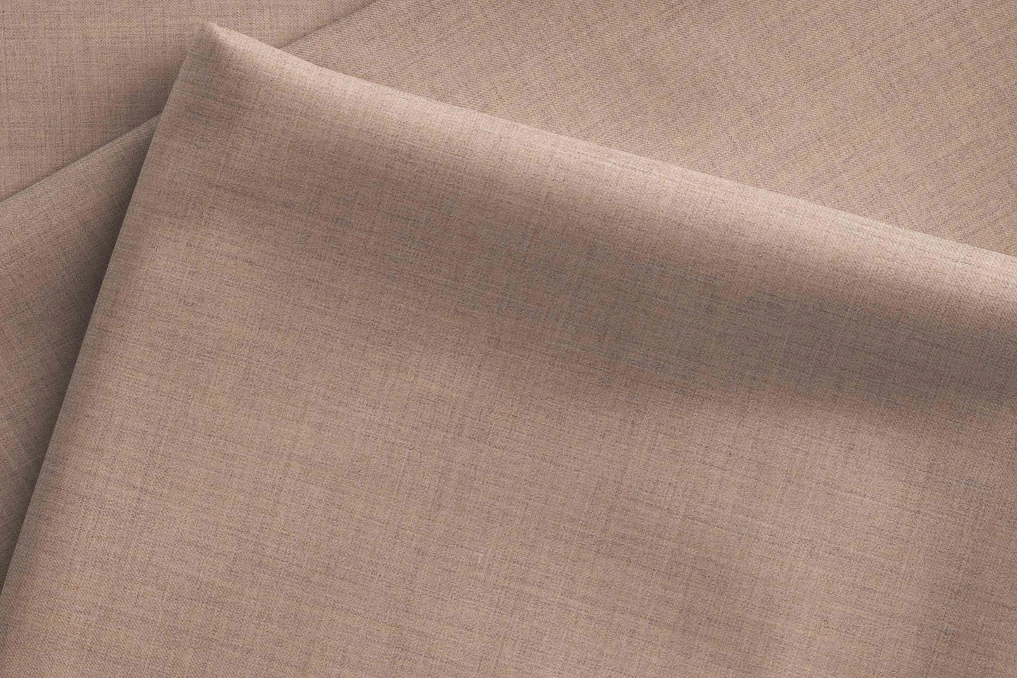 Cartini Super 100s Merino Wool Blended Poly Wool Fabric for Year-Round Wear – Beige Edition