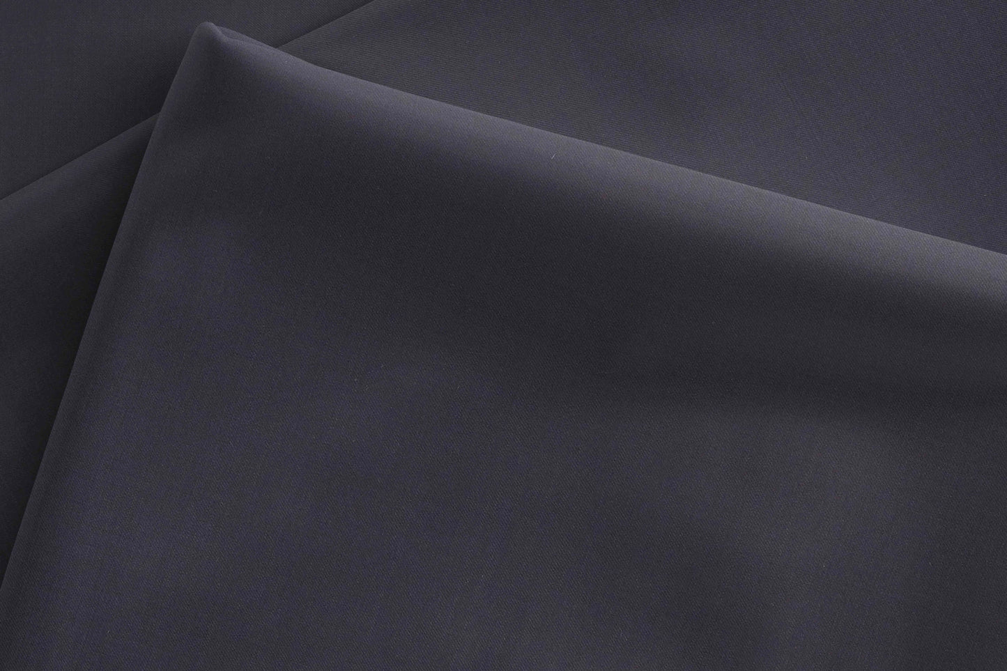 Midnight Indigo Super 140’s Ultrafine Wool Rich Suiting Fabric