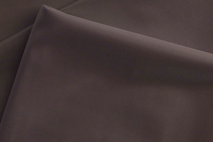 Rich Mocha Super 100’s Poly-Wool Suiting Fabric for Modern Menswear