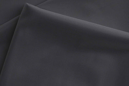 Midnight Grey Super 90’s Extrafine Merino Poly Wool Micro Suiting Fabric for Modern Menswear