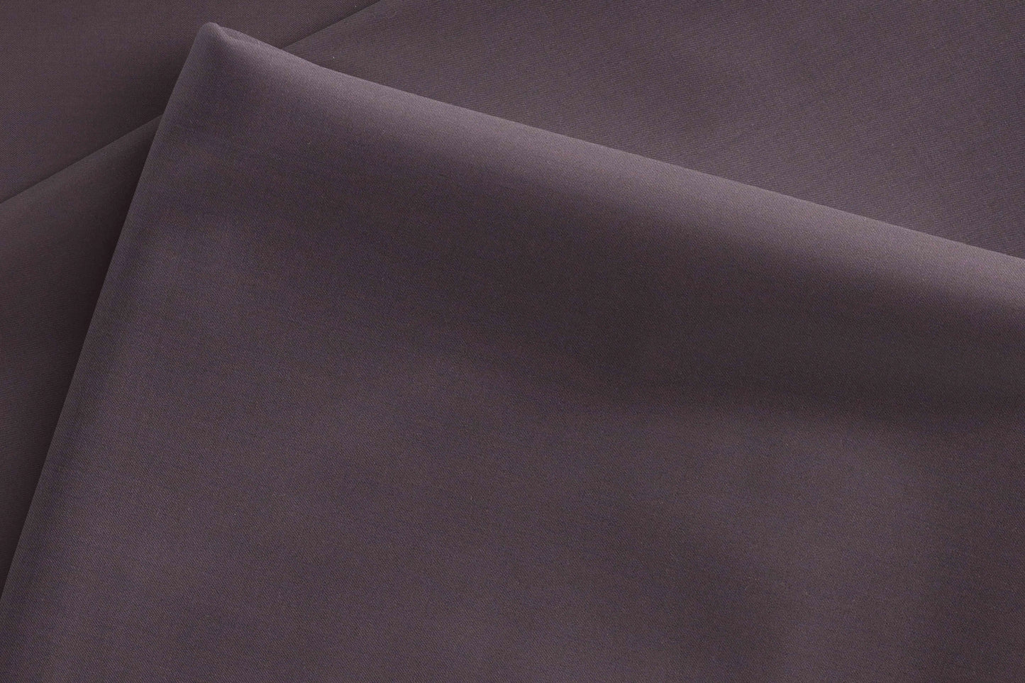 "Super 110’s Extrafine Merino Wool Rich Taupe Plain Suiting by Adlantino"