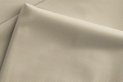 Sand Beige Lining Micro Superfine Giza Cotton by Tessitura Monti